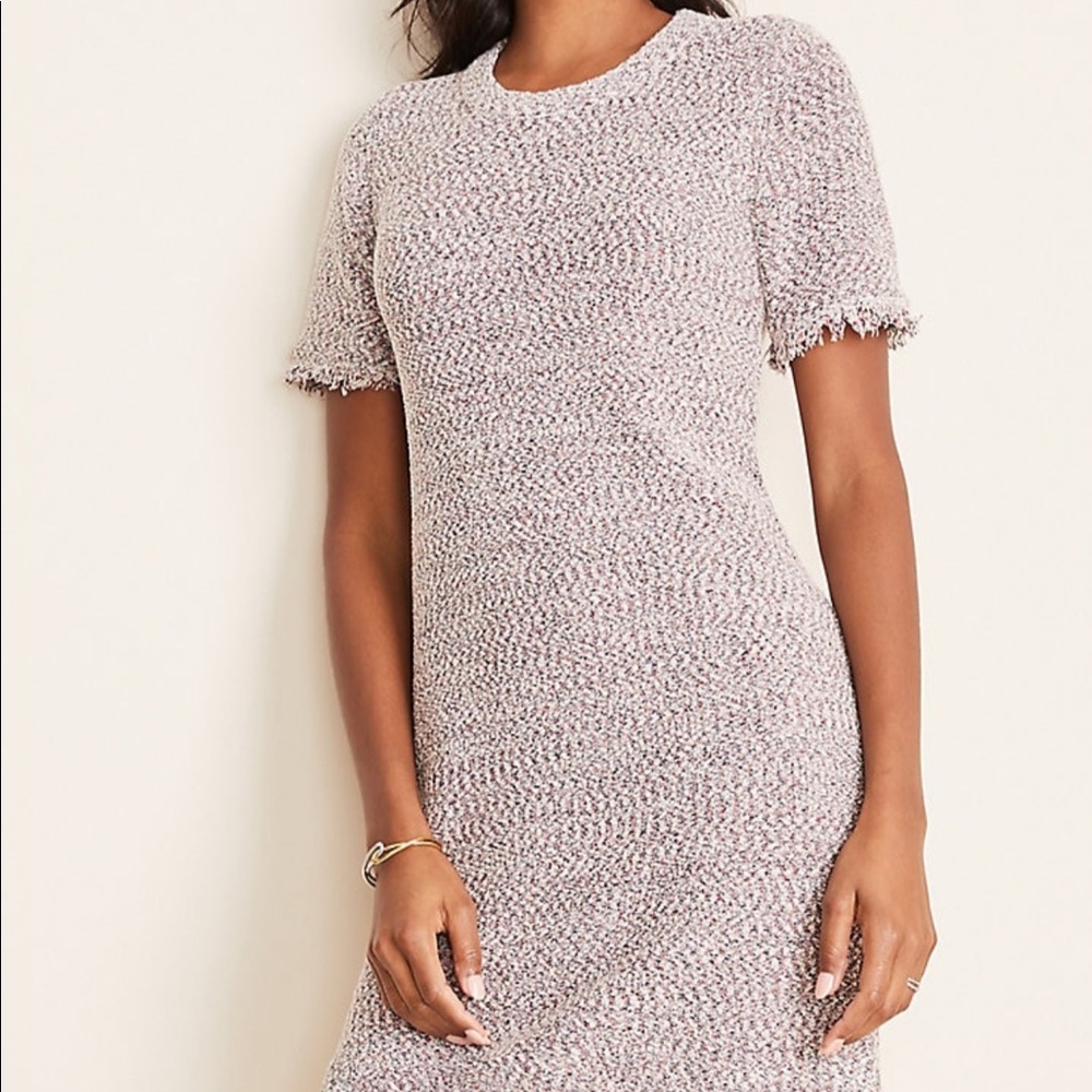 Ann Taylor tweed dress